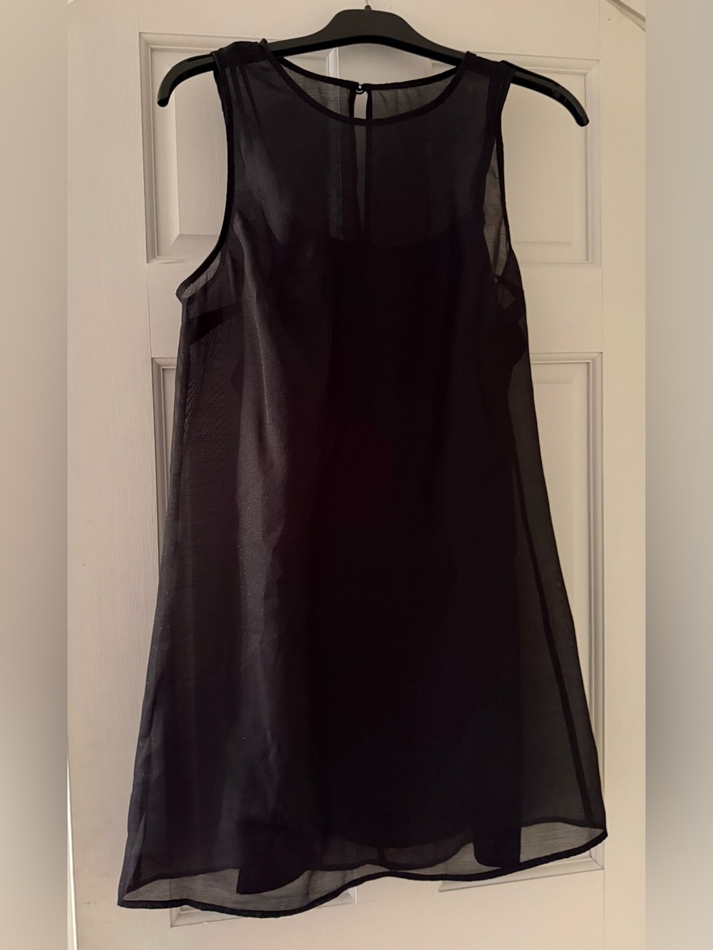 a new day Black Sheer Mini Dress size S